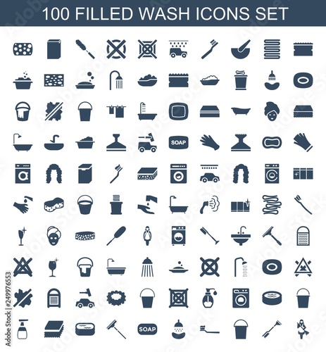 wash icons