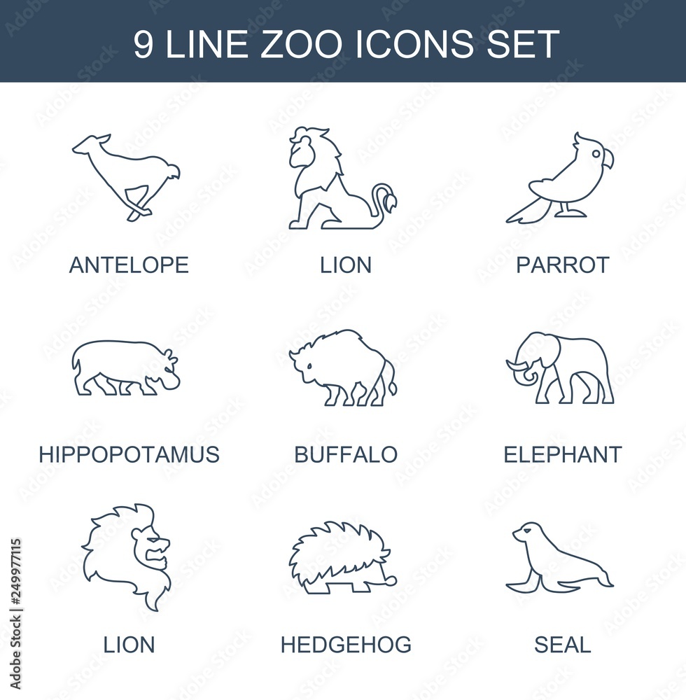 zoo icons