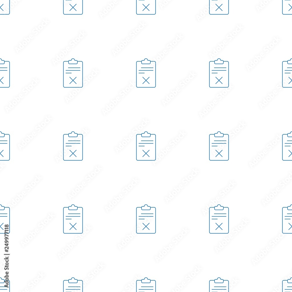 clipboard icon pattern seamless white background