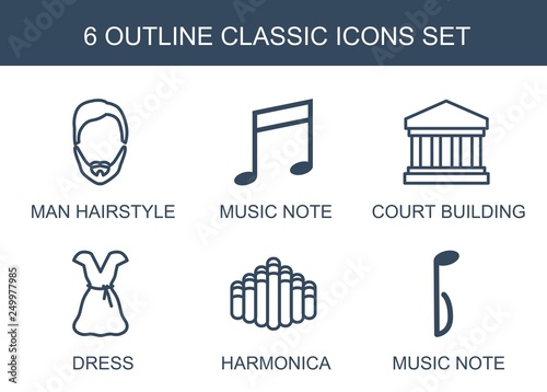 6 classic icons