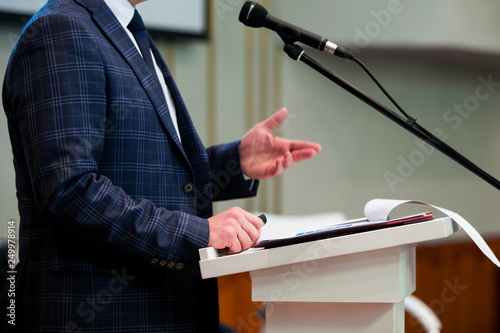 official speech at the conference