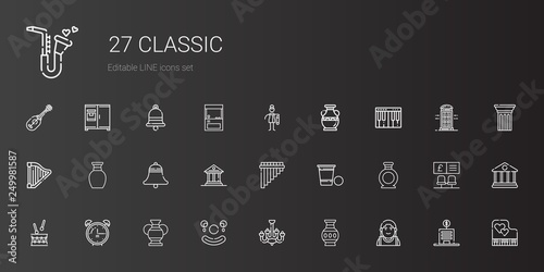 classic icons set