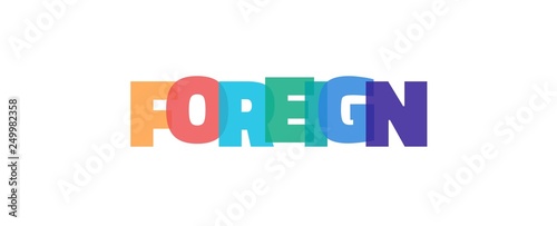 Foreign word concept