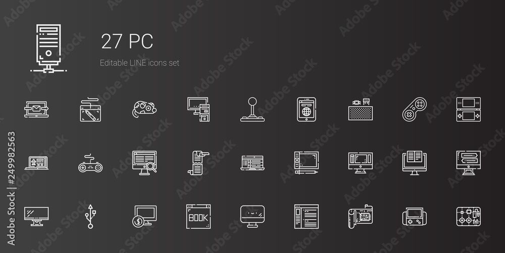 pc icons set pc icons set