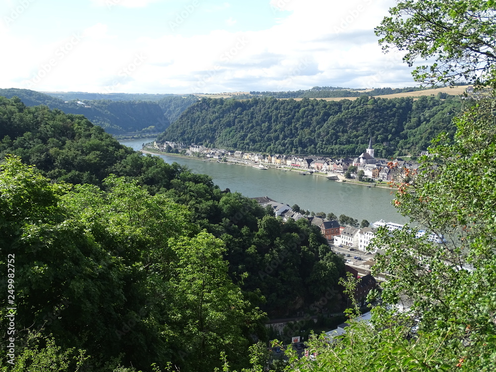 Look at St. Goar (Rhine valley)