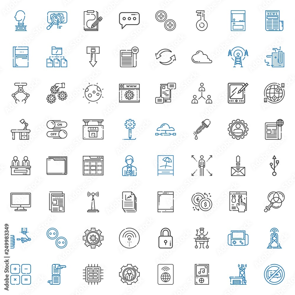 computer icons set computer icons set