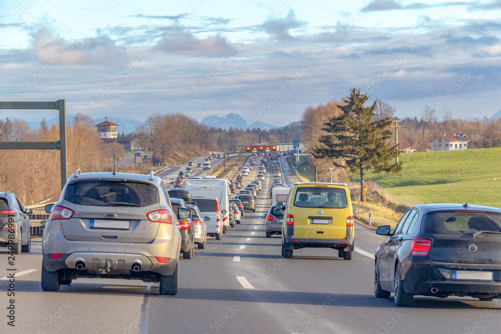 highway scenery in Germany