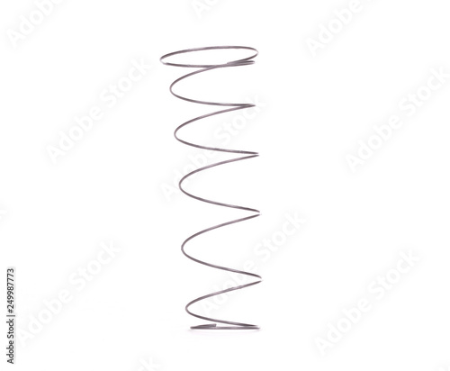 Coil spring, isolated