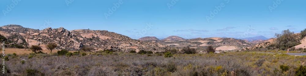 Panoramic view of Cederberg, South Africa Panoramic view of Cederberg, South Africa