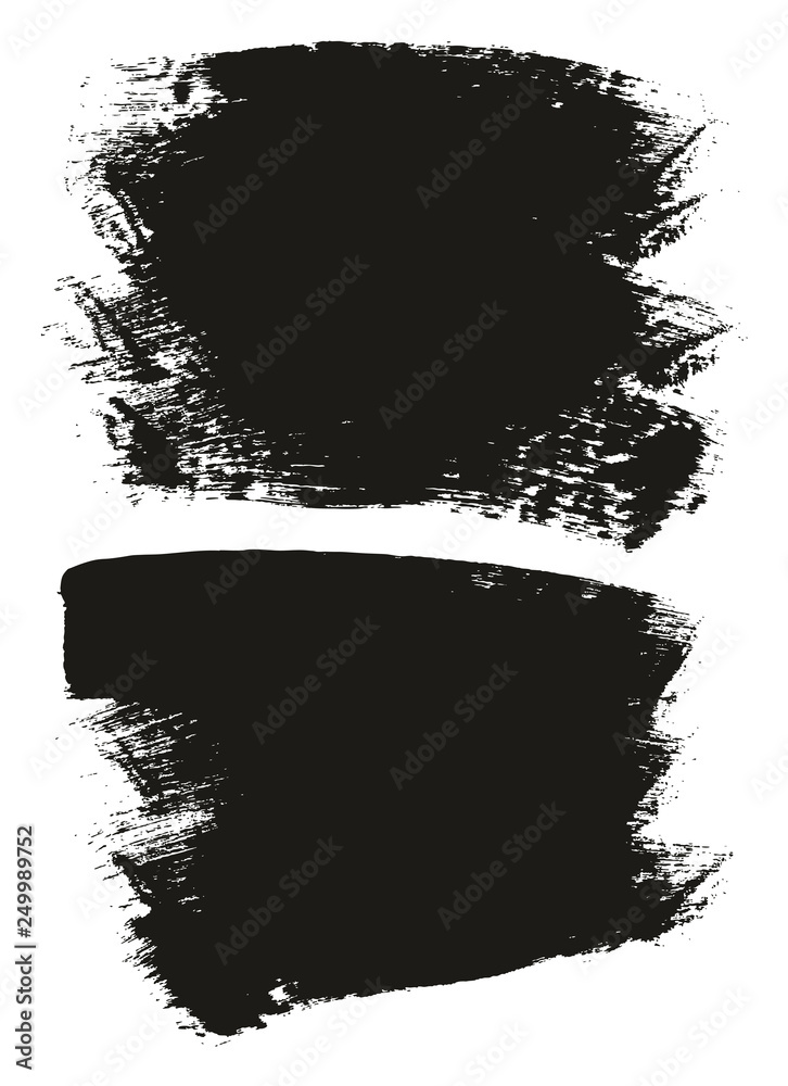 Paint Brush Medium Background High Detail Abstract Vector Background Set 143