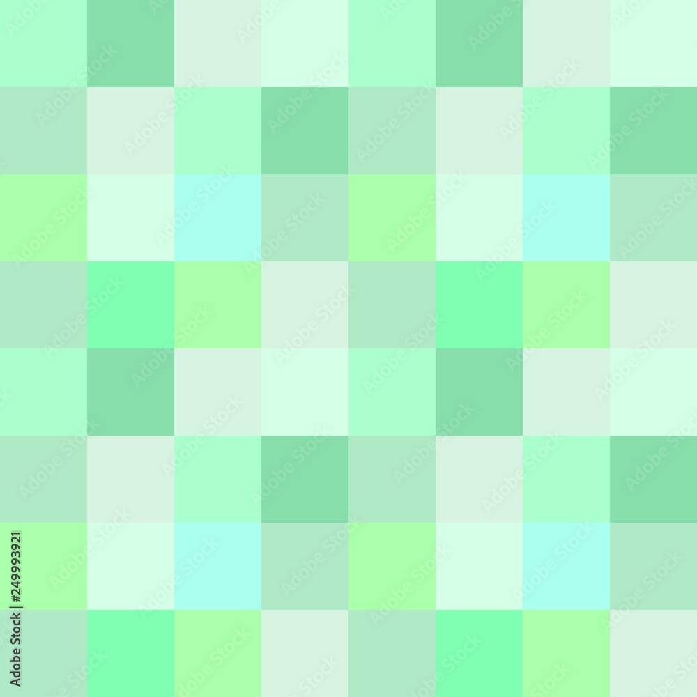 Squares abstract seamless pattern vector, mosaics background green colors , geometric design Squares abstract seamless pattern vector, mosaics background green colors , geometric design