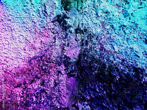 old crashed plaster