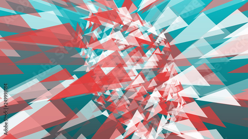Modern design template vector triangles shapes chaos