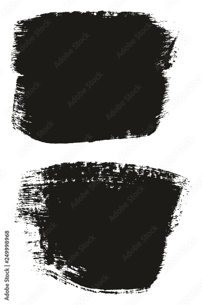 Paint Brush Medium Background High Detail Abstract Vector Background Set 34