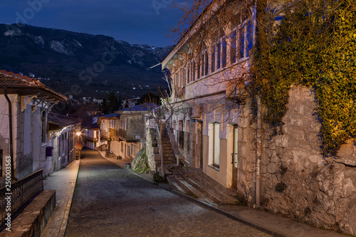 'A street with a view': In the old town of Gurzuf, Crimea
