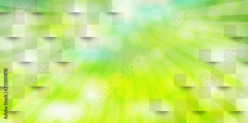 新緑　緑　幾何学　背景