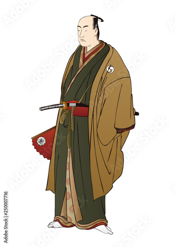 Tableau sur toile 浮世絵　武士　その7