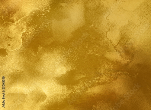 Gold watercolor background