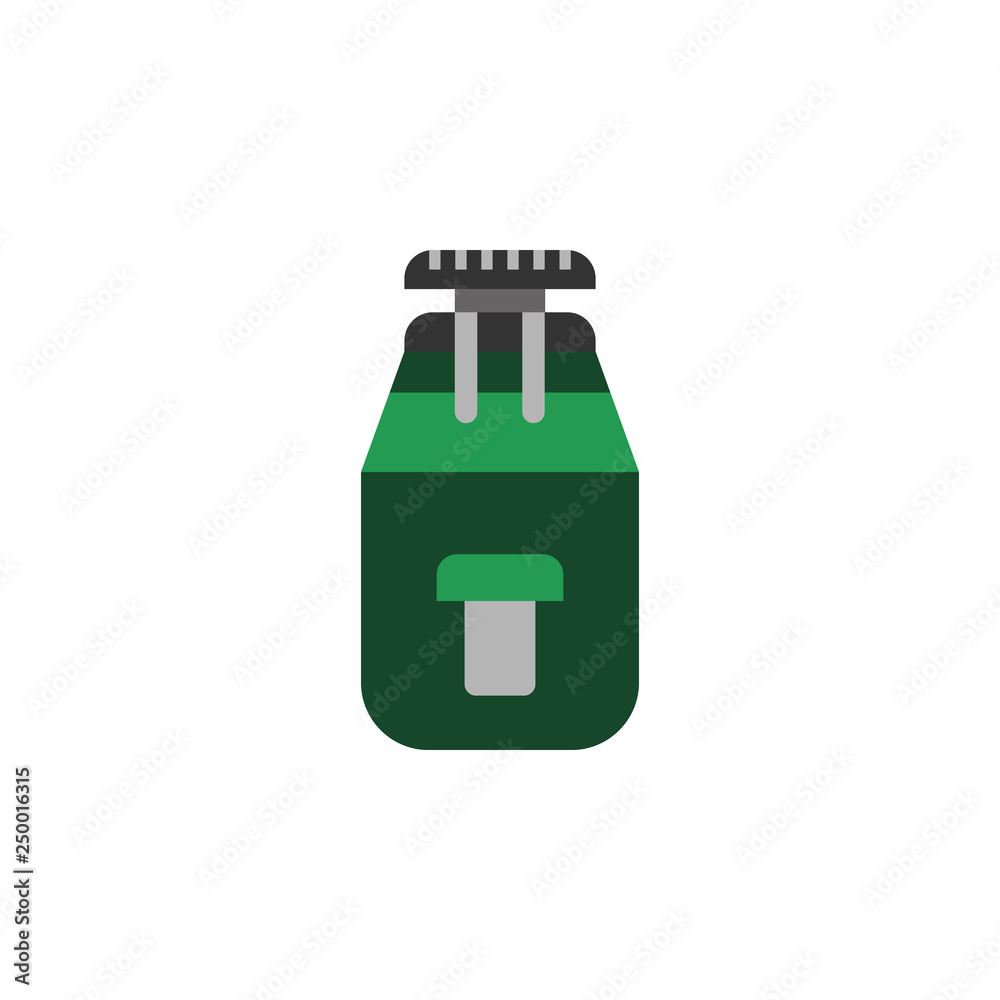 canteen,  flask, water bottle icon. Element of color African safari icon. Premium quality graphic design icon. Signs and symbols collection icon for websites, web design