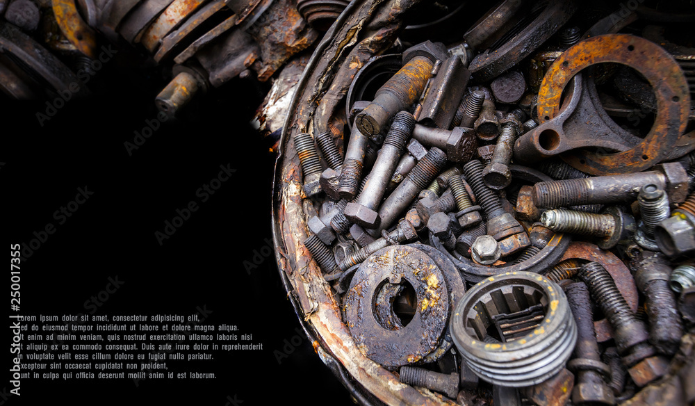 Used motor parts