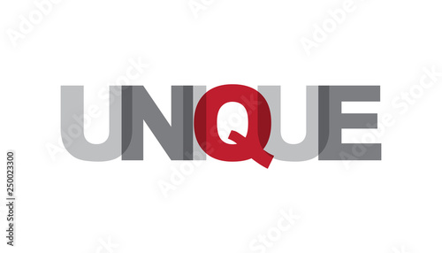 Unique, phrase overlap color no transparency. Concept of simple text for typography poster, sticker design, apparel print, greeting card or postcard. Graphic slogan isolated on white background.