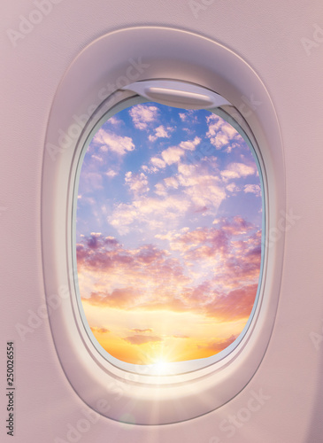 Beautiful sunset with cloud...