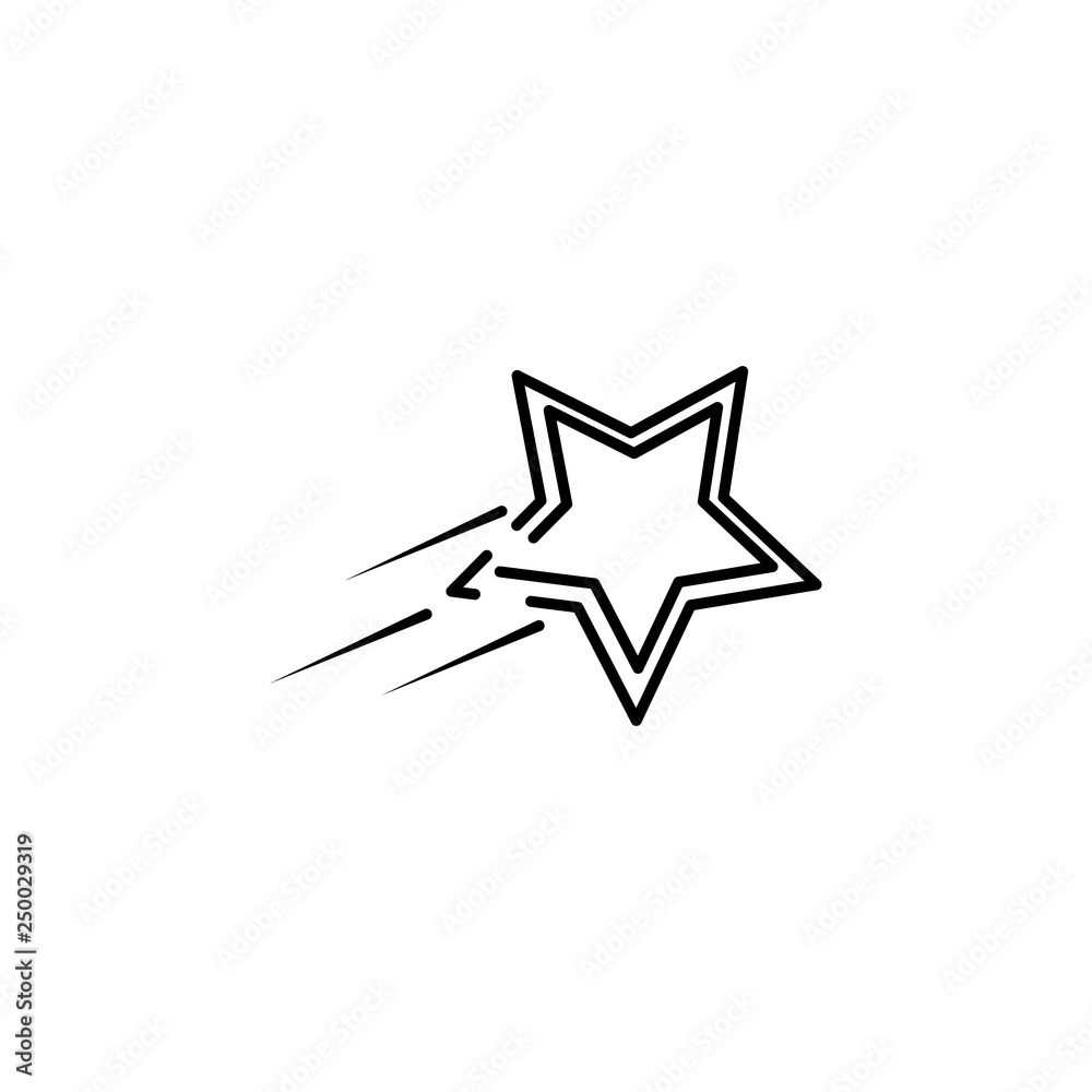 speed star icon. Element of speed for mobile concept and web apps illustration. Thin line icon for website design and development, app development. Premium icon speed star icon. Element of speed for mobile concept and web apps illustration. Thin line icon for website design and development, app development. Premium icon