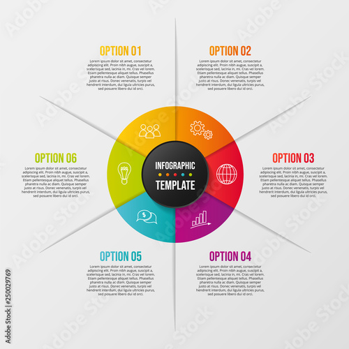 Company milestone with business icons - company timeline. Vector