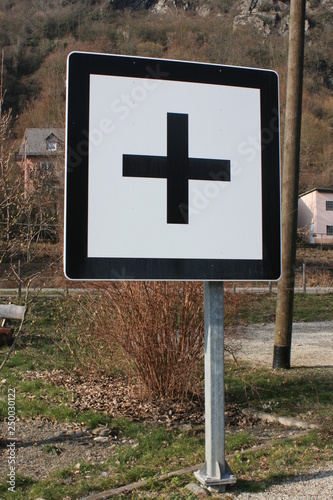 Kilometerkreuz photo