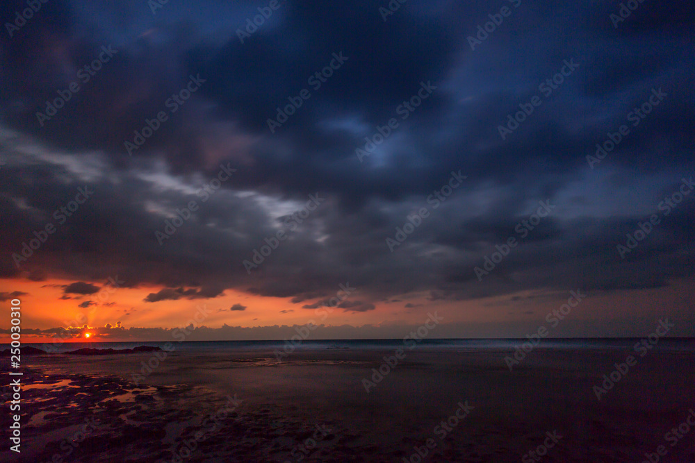 sunset at palmahim beach, Israel sunset at palmahim beach, Israel