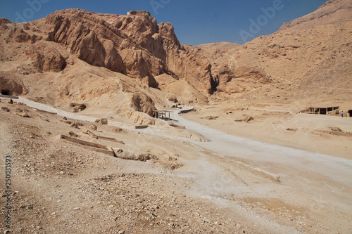 Obraz na płótnie Egypt Luxor Valley of queens w salonie