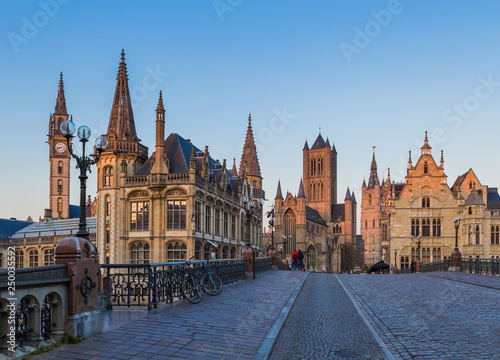 Gent cityscape - Belgium photo