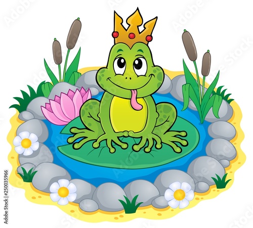 Frog with crown theme image 3