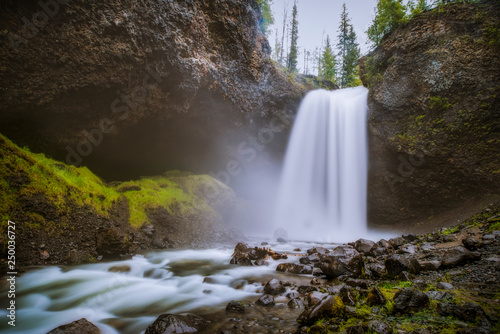 waterfall in forest