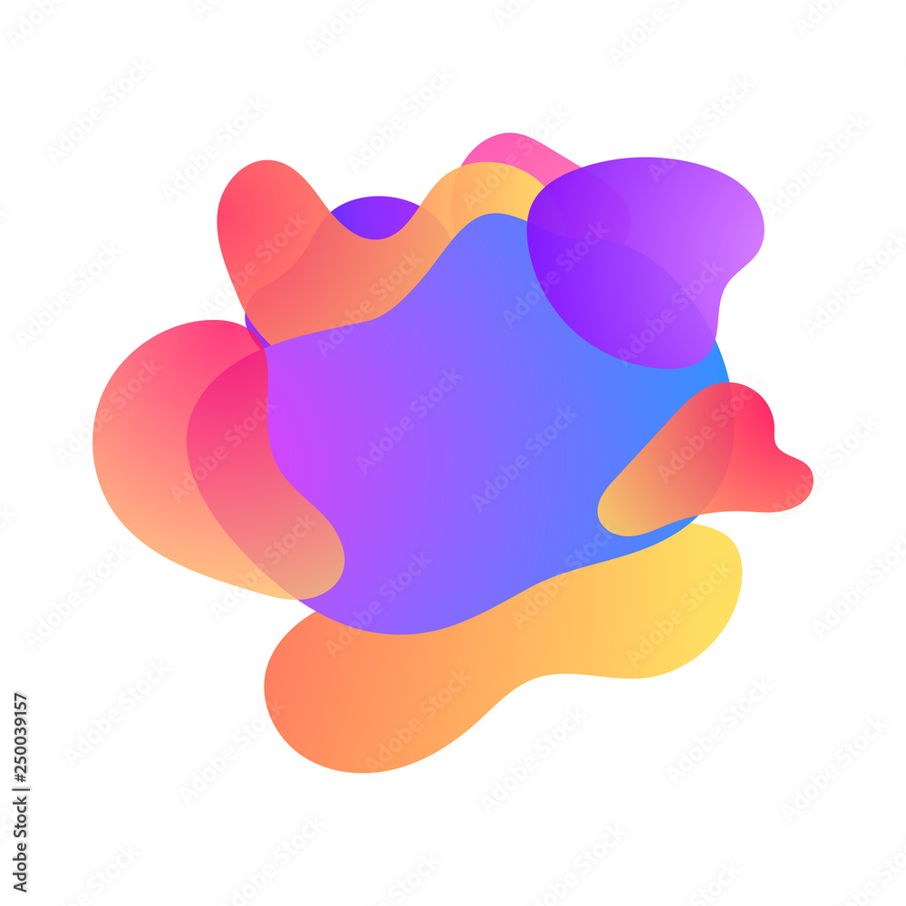 Abstract 3D liquid shapes. Vector illustration. Abstract 3D liquid shapes. Vector illustration.