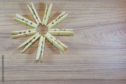 christmas decoration on wooden background