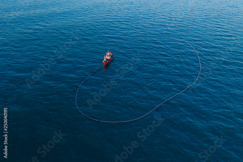 Fishing boat, Buciero, Marismas de Santoña, Noja y Joyel Natural Park, Cantabrian Sea, Cantabria, Spain, Europe photo