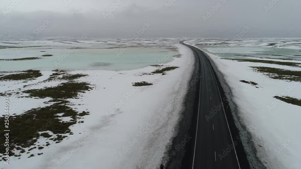 Straße in Island, Landschaft, Island