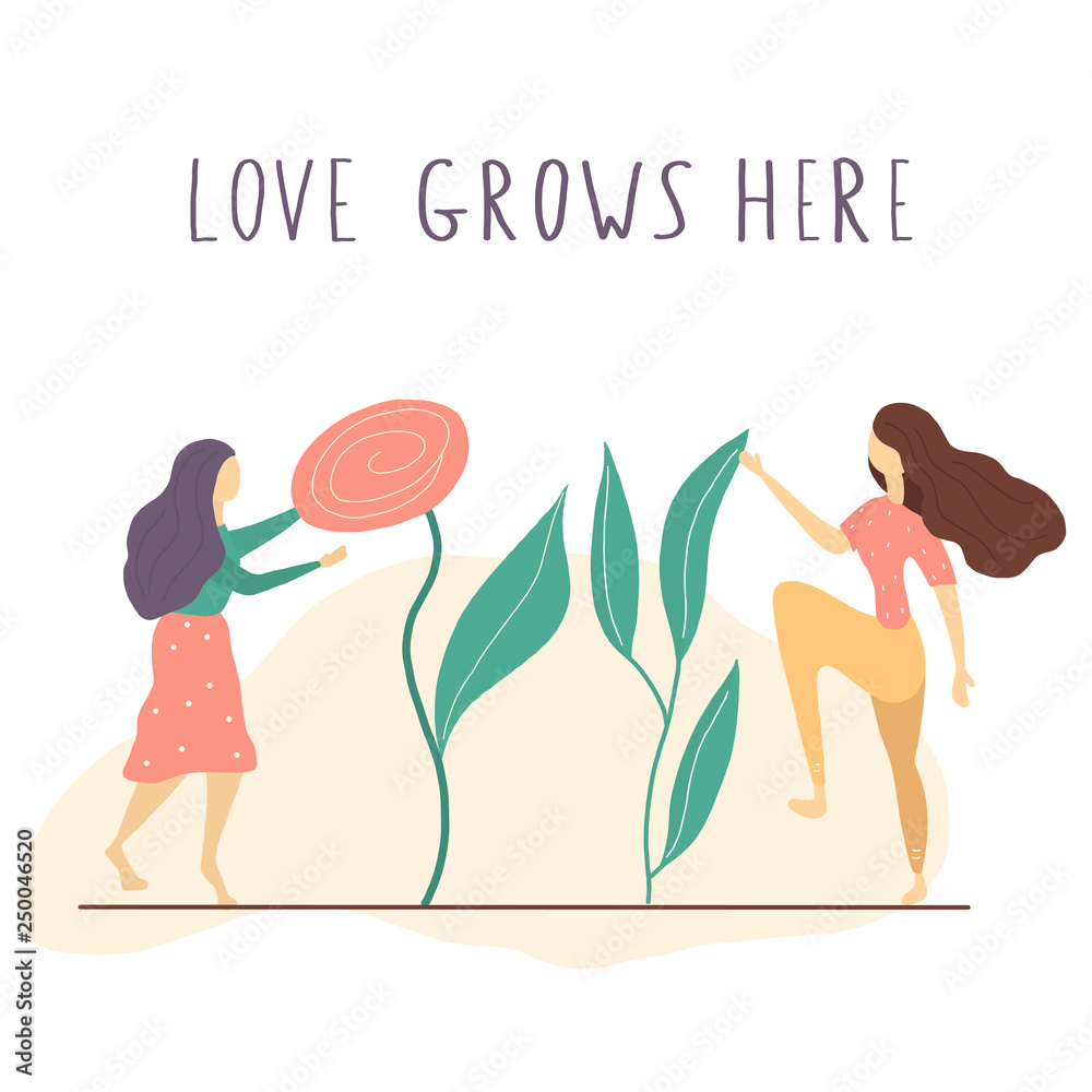 love grows here and girls