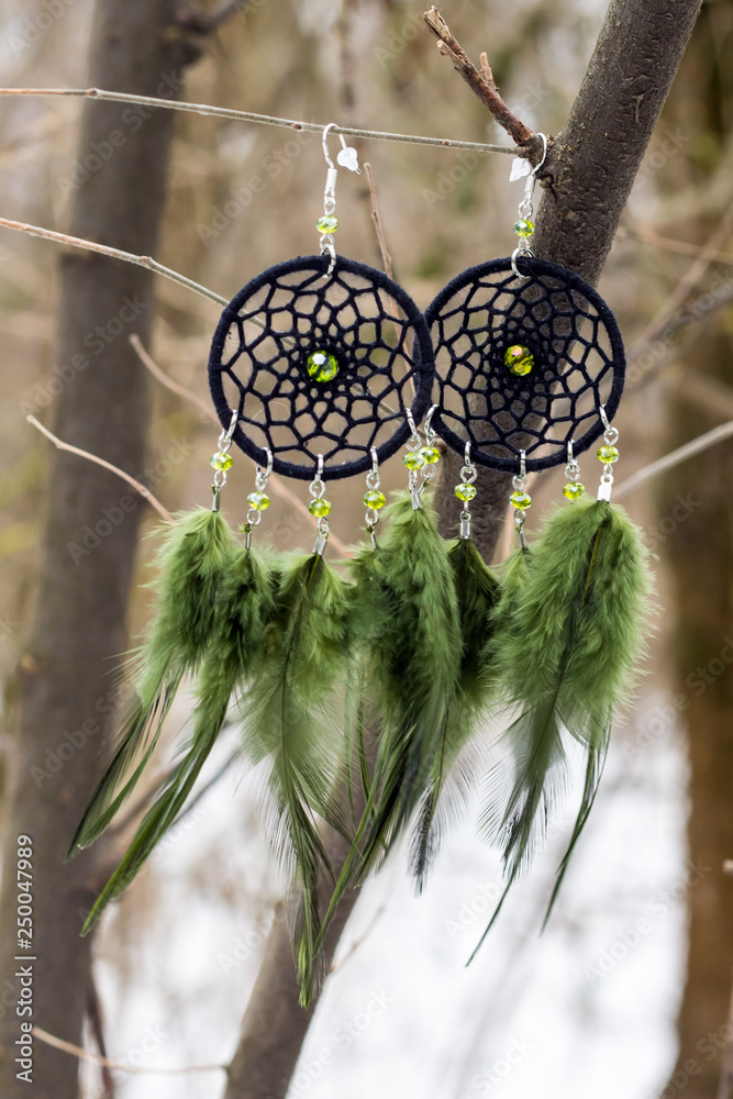 Dream Catcher Willow Earrings | Leaf Cascade Earrings | Liven Earrings –  Liven Company