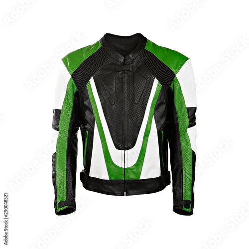 leather bike jacket