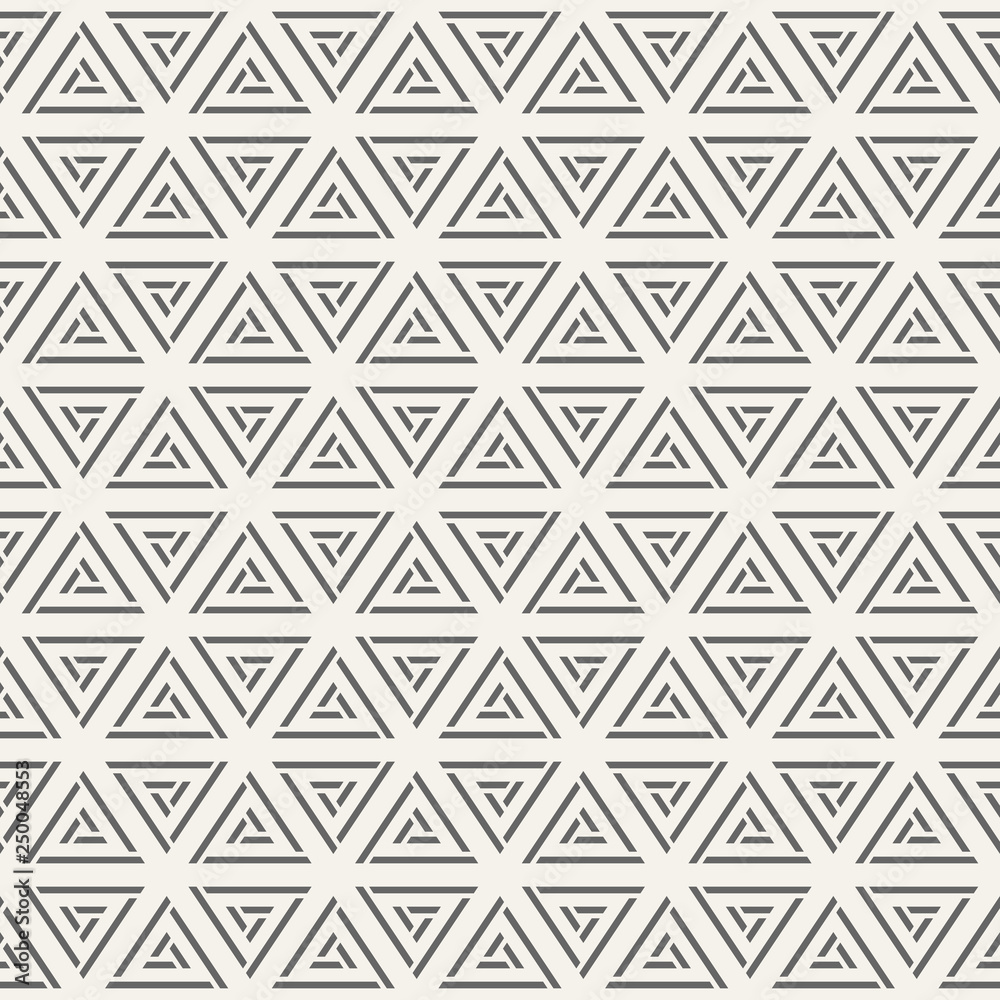 Abstract geometric pattern of triangles. Abstract geometric pattern of triangles.