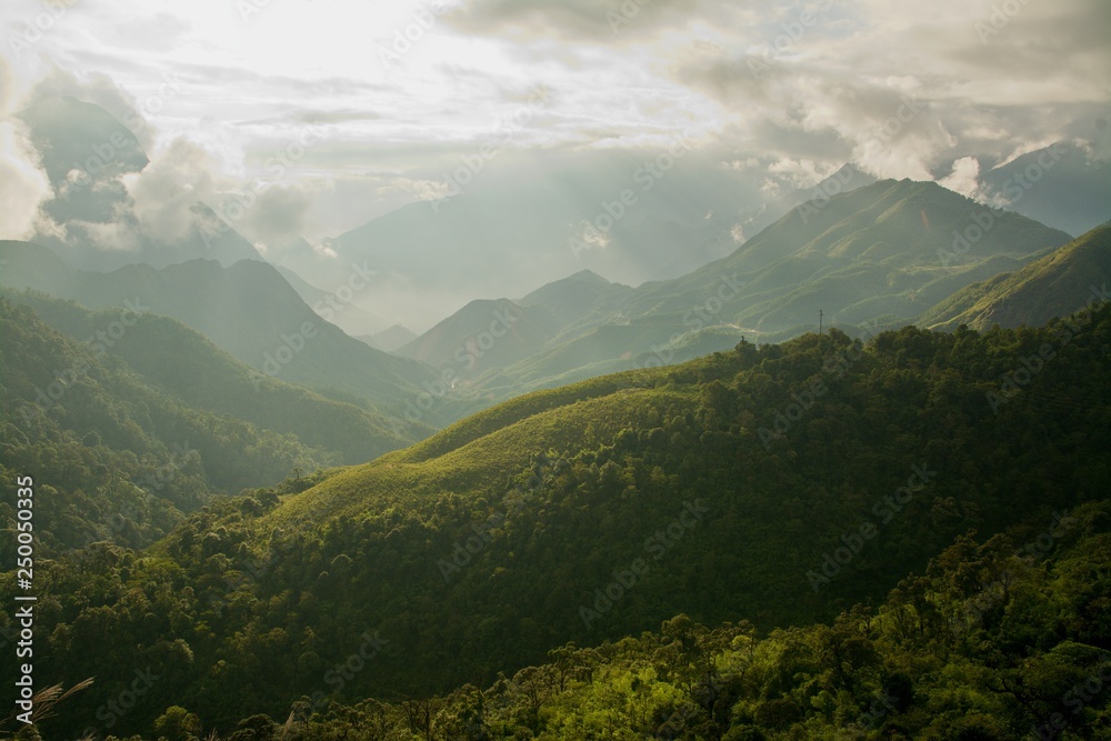 Naklejka premium Vietnam landscape