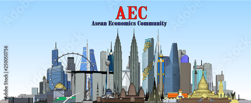 Vector city in ASEAN