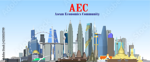 Vector city in ASEAN