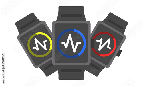 Fitness Tracker Vector