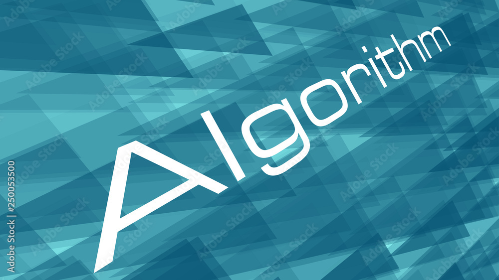 Big data transformation algorithm, triangle background illustration, vector layout triangles abstract conception