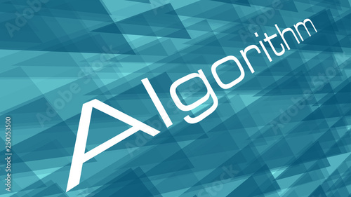 Big data transformation algorithm, triangle background illustration, vector layout triangles abstract conception