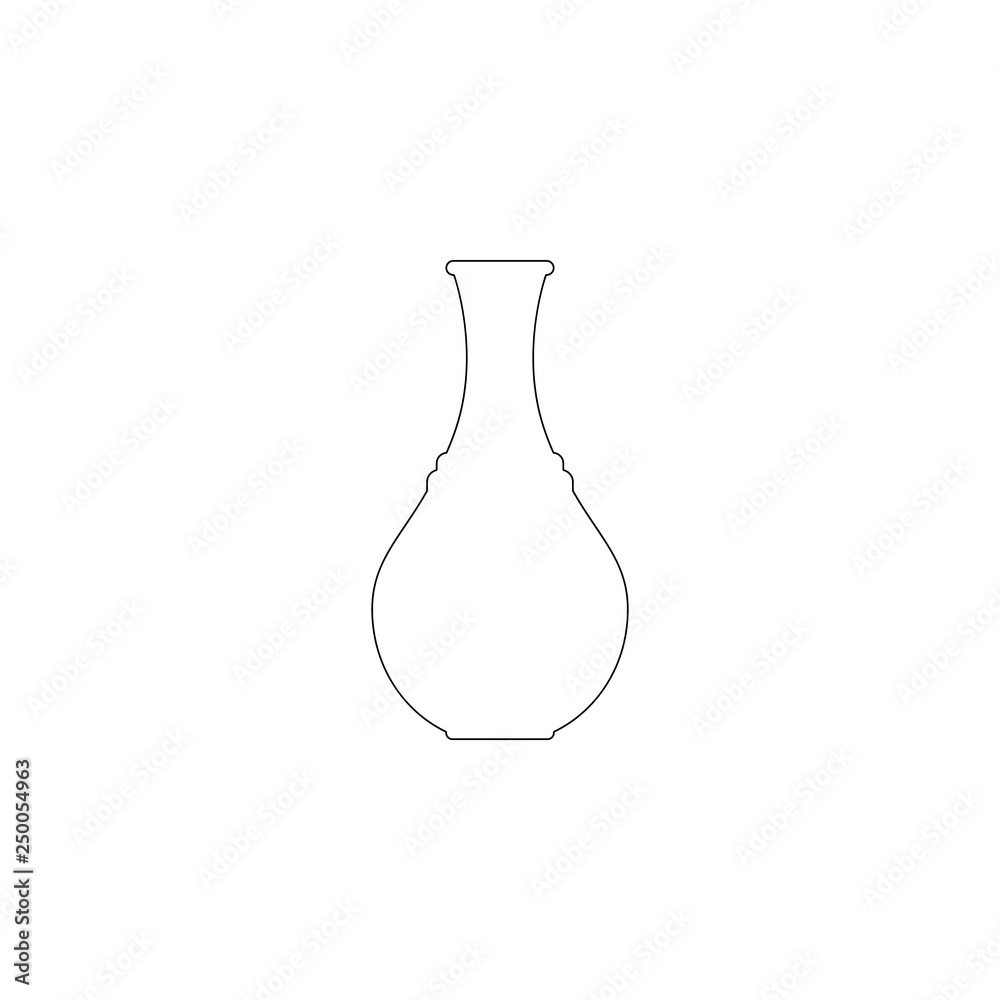 Amphora. flat vector icon Amphora. flat vector icon