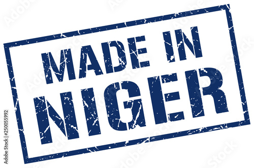 made in Niger stamp